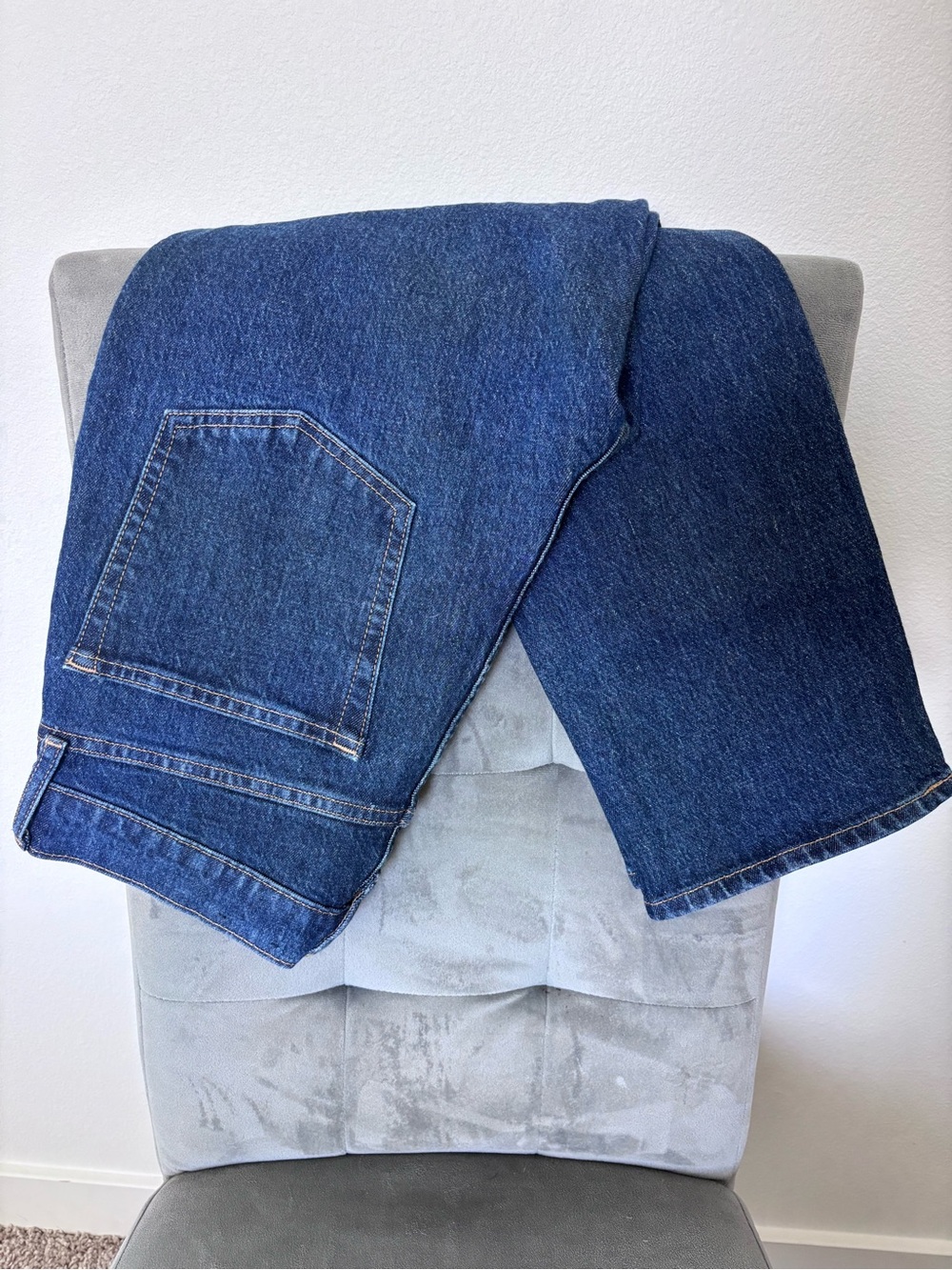 GAP Women's Deep Blue Straight Jeans